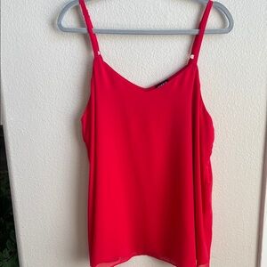 Torrid Vibrant Red Sophie Camisole Top